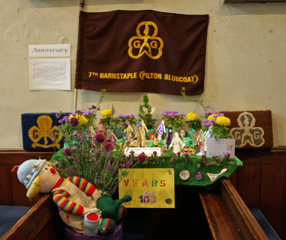 Brownie's Flower Display